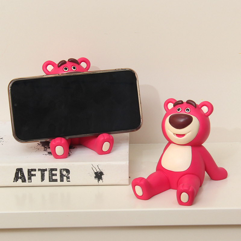 Tablet Cute Accessories - Nuovo Porta Cellulare Lotso in Resina,