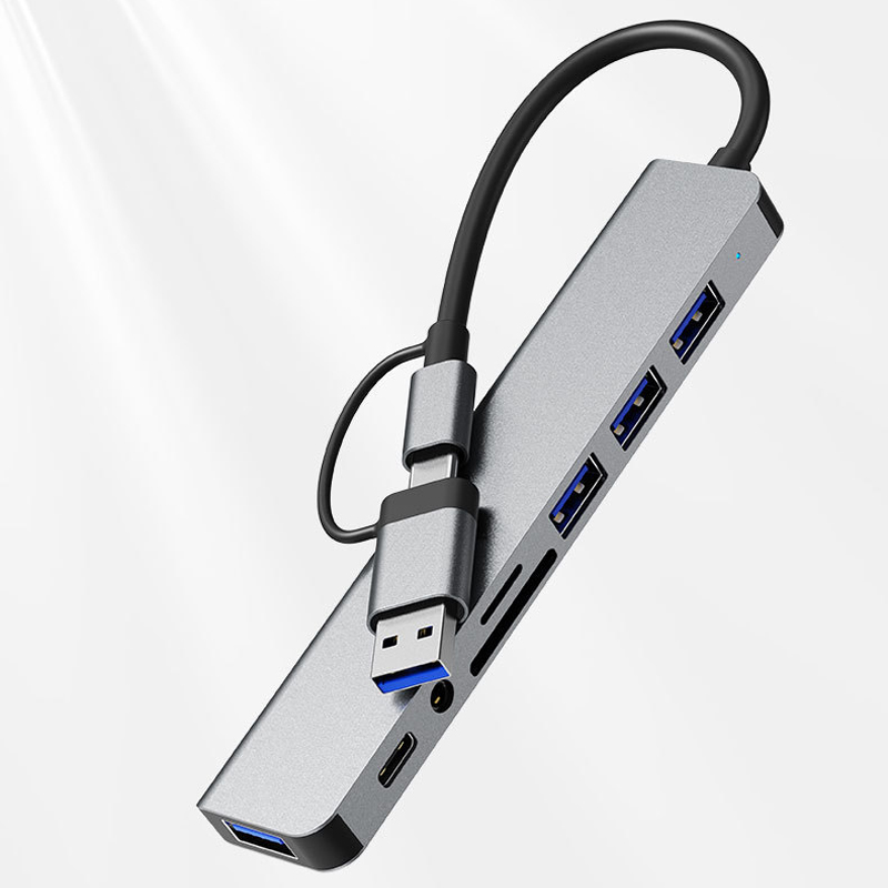 Hub USB TYPE-C 3.0 8-IN-1 con  - Usb Hub Type C recensione e prezzo