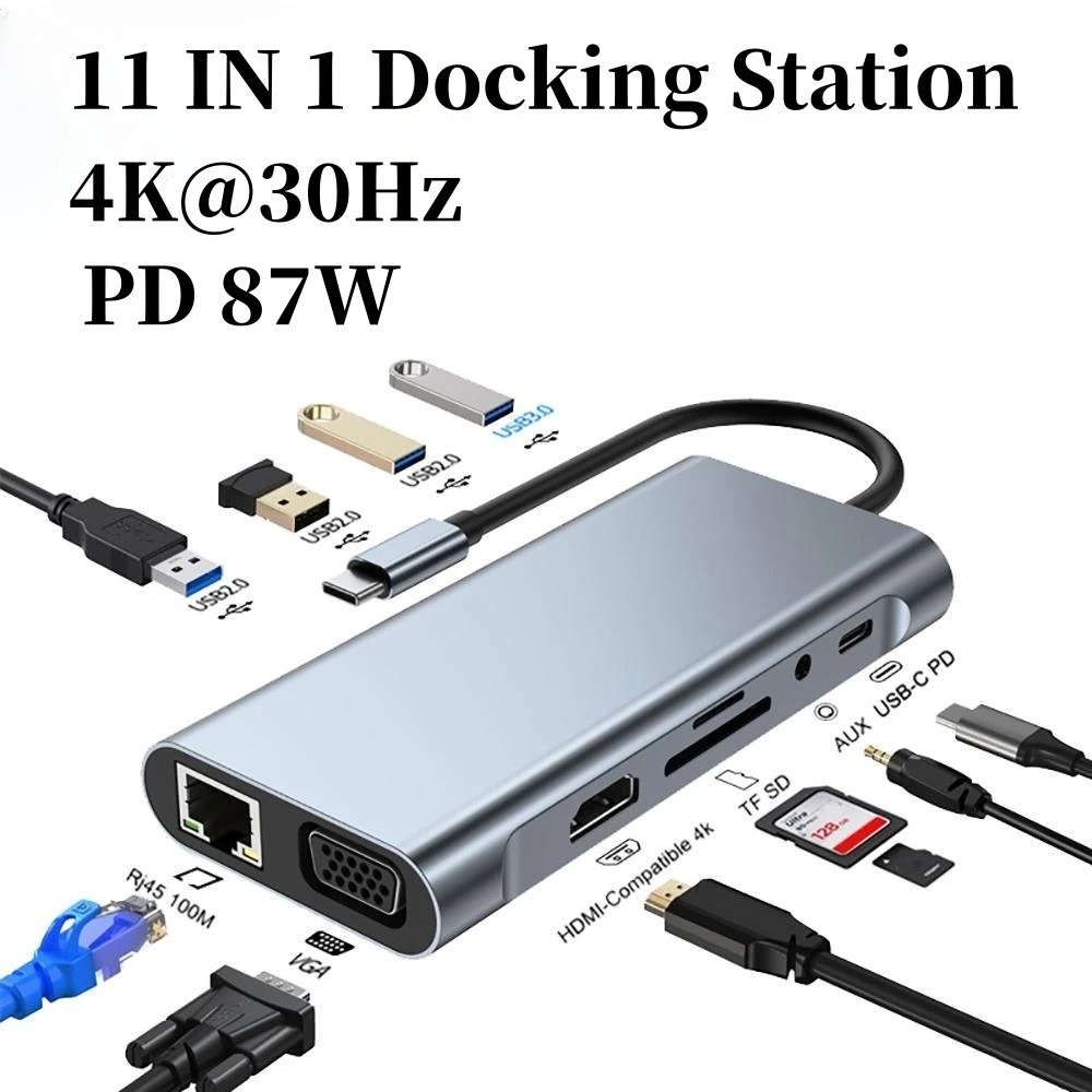 Docking Hub 4/7/8/11in1 Dockin - Usb Hub Type C recensione e prezzo
